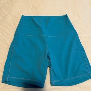 Lululemon Athletica Teal Athletic Shorts